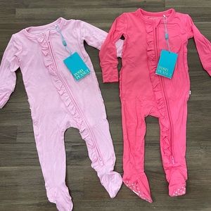 Posh Peanut Footies Size 3-6 Months (2 for $80!)